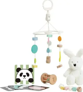 Набор игрушек для младенцев Tooky Toy CW10027 — пастельный бокс первых игрушек, 0–6 мес.