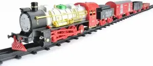 Electric Toy Train Set Woopie Klasyczny with Sound and Light, 29 Accessories