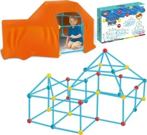 Конструктор Woopie WOOPIE Большие трубочки соломинки 128 шт.
