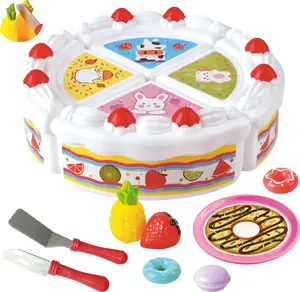 Toy Play Cake with Fruits and Sweets Woopie model 44428 – pretend cutting set