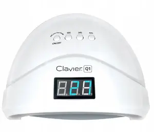 УФ-LED лампа для ногтей Realac CLAVIER_Q1 Dual Wave 48W с зеркальным дном