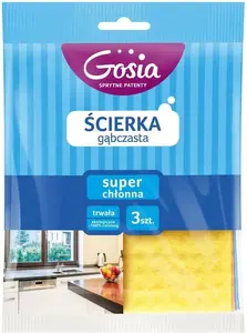 Cleaning Sponge Cloths Politan Gosia set of 3, 15×18 cm, model 4949