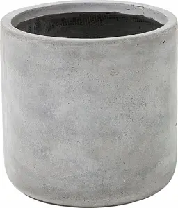 Горшок для цветов Beliani MESSENE 34 x 34 x 33 см, серый
