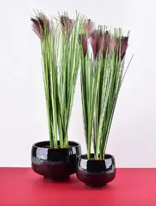 Artificial Flower 12.5×64 cm, purple blooms, No name (MPN HTQB3530 Mondex)