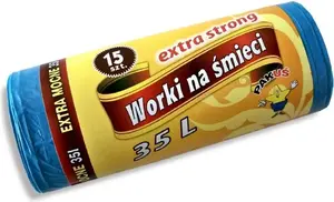 Atkritumu maisi 35 l, Extra Strong, iepakojums A15, No name