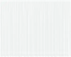 Curtain set VidaXL floral lace with drapes 600 x 300 cm white polyester