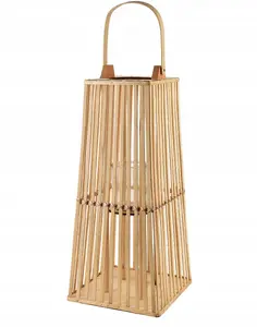 Лампион LUCIE NATURAL 26,5 x 57 см no name — декоративный фонарь для дома и террасы