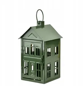 Фонарь Lumarko Domek lampion 14,8×14,3×26,8 см, декоративный для дома и улицы