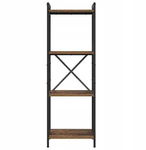 Книжная полка VidaXL Stare drewno 40 x 30 x 118 см — деревянная стеллажная система
