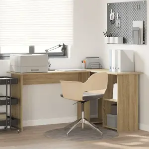Письменный стол VidaXL Dąb Sonoma 102 см x 55 см — VidaXL модель 869292, компактный деревянный стол