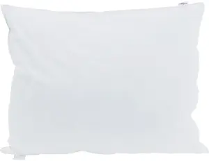 Pillow VidaXL 50 x 70 cm White 130gsm 100% cotton — set of 2