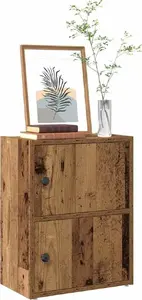 Книжная полка VidaXL Regał na książki, старое дерево, 40x24x52 см