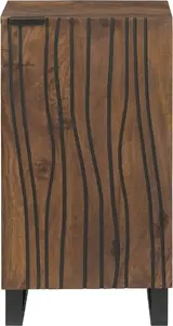 Боковая тумба VidaXL модель 4018032, массив мангового дерева, 40 x 33.5 x 75 см