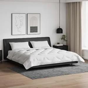 Одеяло и подушка VidaXL 3 шт Белые 200 x 220 см Микрофибра