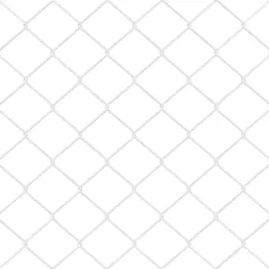 Chain Link Fence 0.4 x 25 m with 13 Posts VidaXL Galvanized Steel