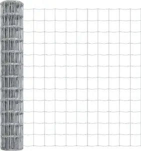 Ограждение из оцинкованной стали VidaXL Euro Fence 1.2 x 25 м
