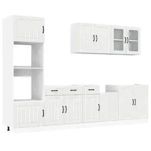 Шкаф для хранения кухни/столовой VidaXL 3314743, отдельно стоящий многосекционный (упак. 7 шт.)