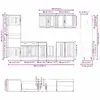 Kitchen/dining storage cabinet VidaXL 3314743 Photo 8