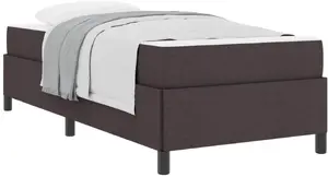 Пружинный матрас-ложе VidaXL 80 x 200 см, коричневый