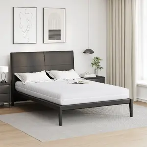 Mattress VidaXL 140 x 200 cm White, 100% polyester cover