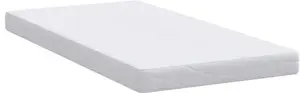 Mattress VidaXL 120 x 200 cm, white, 100% polyester