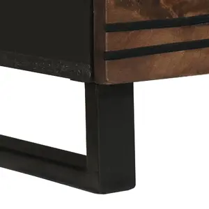 Комод VidaXL модель 4018038, цельная манговая древесина, 60 x 33,5 x 100 см