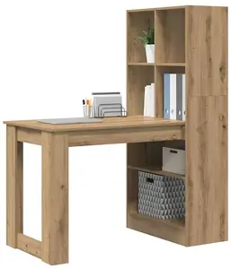 Письменный стол VidaXL Dąb Artisan 122 см x 67 см — деревянный стол 122×67 см