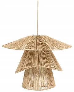 Lampa wisząca Beliani Lampa wisząca BEDAS Juta