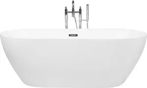 Отдельно стоящая ванна Shumee Carrera 180 x 80 см белая — акриловая