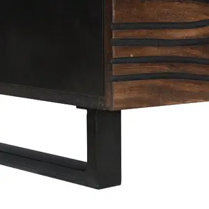 Kafijas galds VidaXL modelis 4018020, 100×54×40 cm, ciets koks un koksnes izstrādājumi