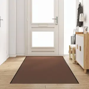 Коврик для входа VidaXL 350 x 120 x 0,9 см, полипропилен, коричневый/чёрный
