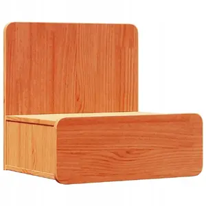 Nightstand VidaXL Woskowy brąz 44 x 32.5 x 40 cm, solid pine wood