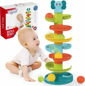 Woopie WOOPIE BABY spirāles bumbiņu trase komplekts ar 3 bumbiņām (modelis 46620)