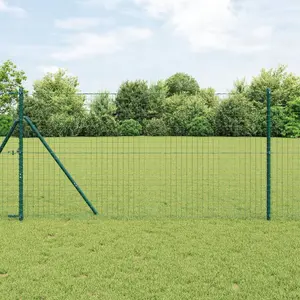 Забор VidaXL Euro Fence Zielony 1 x 25 м Сталь