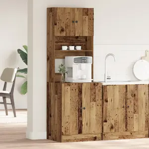 Virtuves skapis VidaXL Stare drewno 60x50x180 cm koka