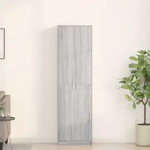 Шкаф VidaXL модель 3334013 Серый Sonoma 55x25x189 см композитное дерево