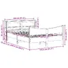 Каркас кровати VidaXL 3306300 Photo 11