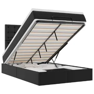 Кровать VidaXL 3312996 — 1200×2030 мм, высота 1280 мм, макс. нагрузка 280 кг