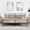 Каркас кровати VidaXL 3325128 дуб 207x207 см Photo 2