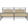 Каркас кровати VidaXL 3325128 дуб 207x207 см Photo 5