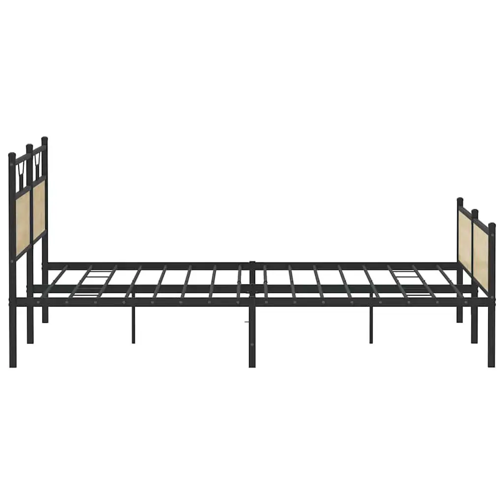Каркас кровати VidaXL 3325128 дуб 207x207 см Photo 6