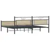 Каркас кровати VidaXL 3325128 дуб 207x207 см Photo 7
