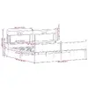 Каркас кровати VidaXL 3325128 дуб 207x207 см Photo 10