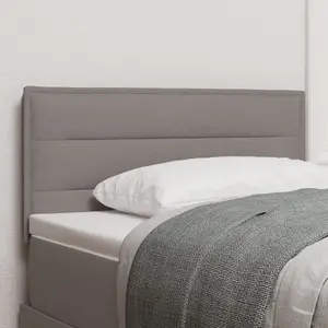 Изголовье VidaXL Taupe 90 см Тканевое — Liniya Design