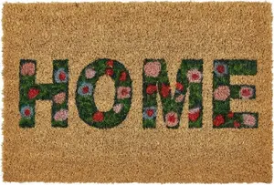 Doormat Beliani ZAMBALES 40 x 60 cm coconut natural – entrance mat