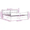 Каркас кровати VidaXL 3306296 Photo 11