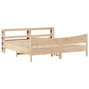 Каркас кровати VidaXL 3306294 — ширина 186 см, длина 2,25 м, высота 82 см