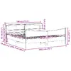 Каркас кровати VidaXL 3306294 Photo 11