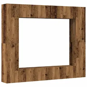 TV cabinet VidaXL 3328953, wooden top and frame, width 800 mm