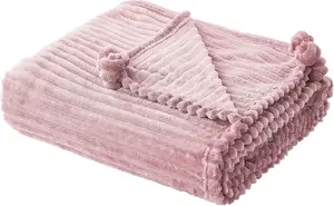 Blanket Shumee Koc 150 x 200 cm pink KAWERI, throw blanket 150x200 cm